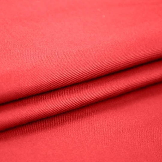 Tecido Brim Leve - Vermelho - 100% algodão - Largura 1,60m - Milfios Tecidos