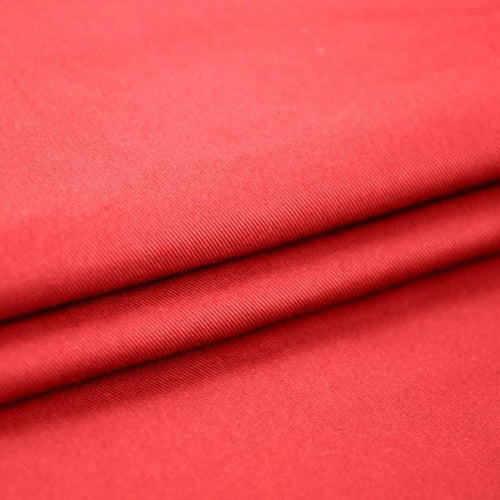 Tecido Brim Leve - Vermelho - 100% algodão - Largura 1,60m - Milfios Tecidos
