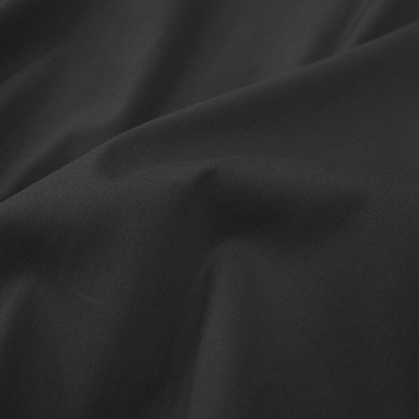 Tecido Tricoline fio 50 Viena Preto com Poliamida e Elastano - foto 2