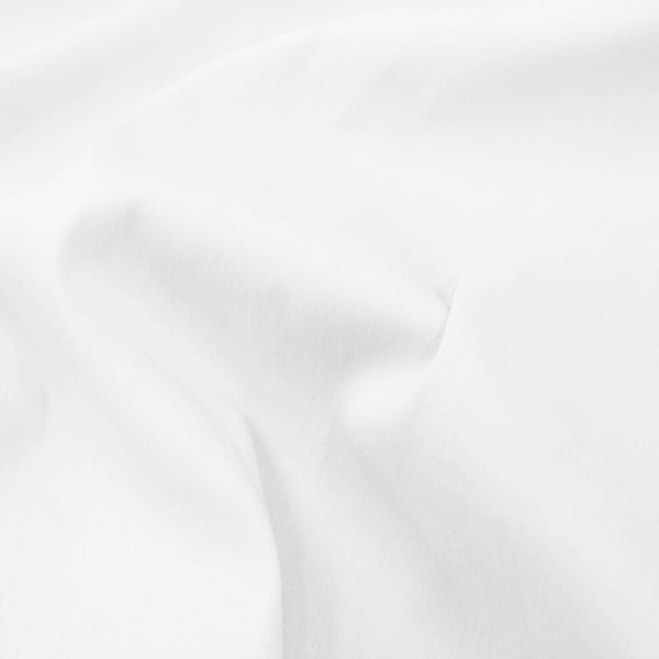Tecido Tricoline fio 50 Viena Branco com Poliamida e Elastano - foto 2
