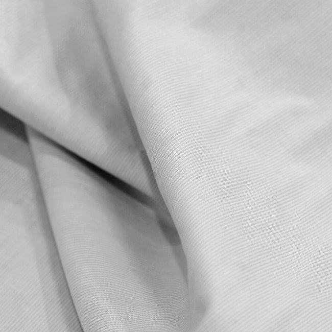 Tecido Camisaria Tricoline Fio 40 - Fio Tinto Listra PP - Cinza - 100% Algodão   - Milfios Tecidos