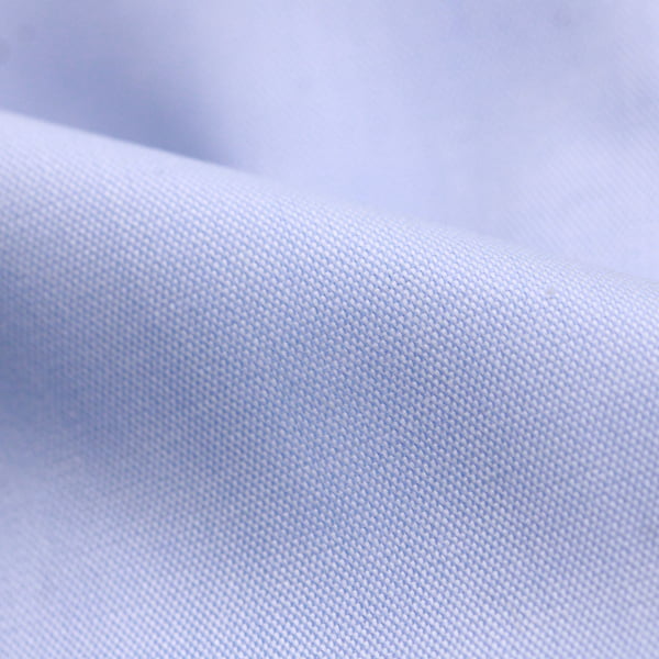 Tecido Camisaria Tricoline Fio 50 - Léon 02 - Liso - Azul Claro - 100%  Algodão - Milfios Tecidos