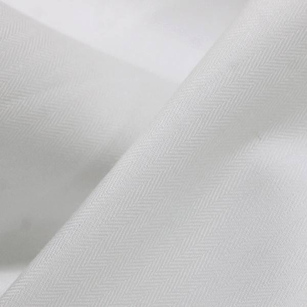 Tecido Camisaria Tricoline Fio 50 - Bolonha 01 - Maquinetado - Branco - 100% Algodão - Milfios Tecidos