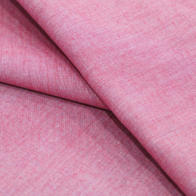 Tecido Camisaria Tricoline Fio 50 - Filas 40 - Liso - Vermelho - 100% Algodão    - Milfios Tecidos