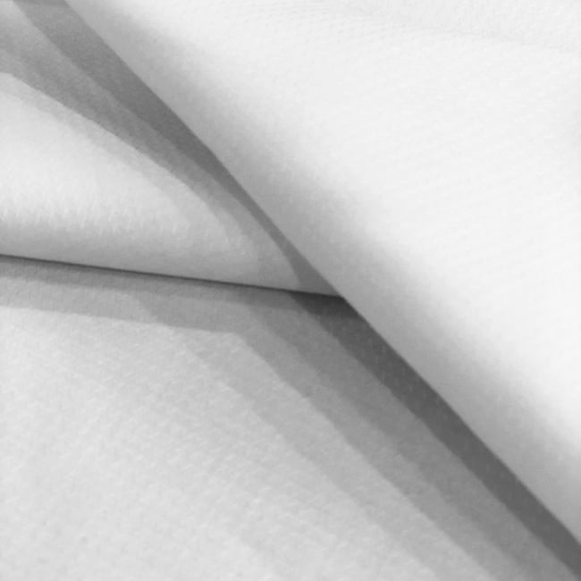 Tecido Camisaria Tricoline Fio 50 - Ravi 01 - Maquinetado - Branco - 100% Algodão  - Milfios Tecidos