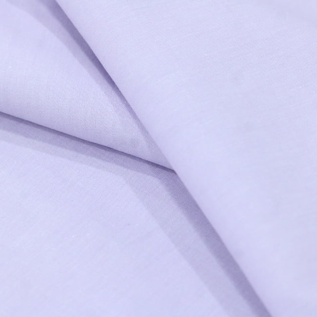 Tecido Camisaria Tricoline Fio 50 - Sais 03 - Liso - Azul Médio - 100% Algodão - Milfios Tecidos