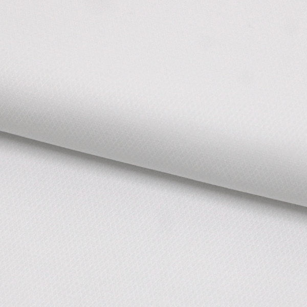 Tecido Camisaria Tricoline Fio 50 - Verona 01 - Branco - Maquinetado - 100% Algodão - Milfios Tecidos