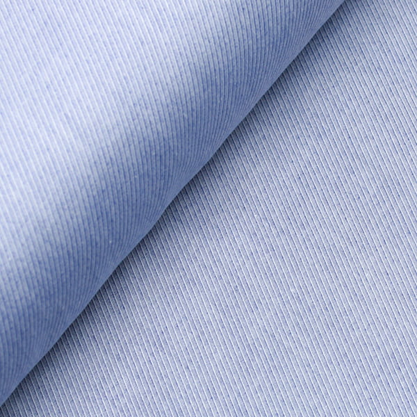Tecido Camisaria Tricoline Fio 50 - Selkis 05 - Maquinetado - Azul Cinza - 100% Algodão - Milfios Tecidos