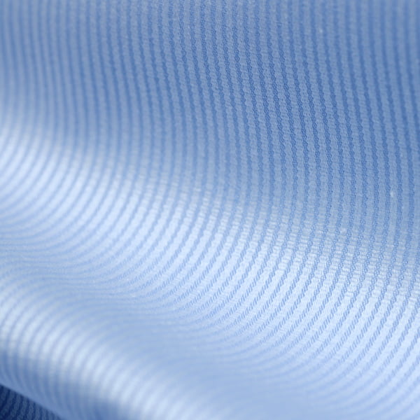 Tecido Camisaria Tricoline Fio 50 - Tinis 03 - Maquinetado - Azul Claro - 100% Algodão - Milfios Tecidos