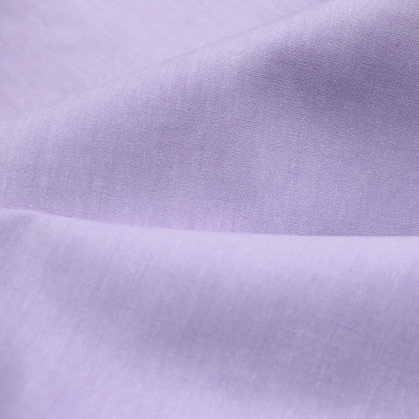 Tecido Camisaria Tricoline Fio 40 - Neith 07 - Liso - Lilás - 100% Algodão - Milfios Tecidos