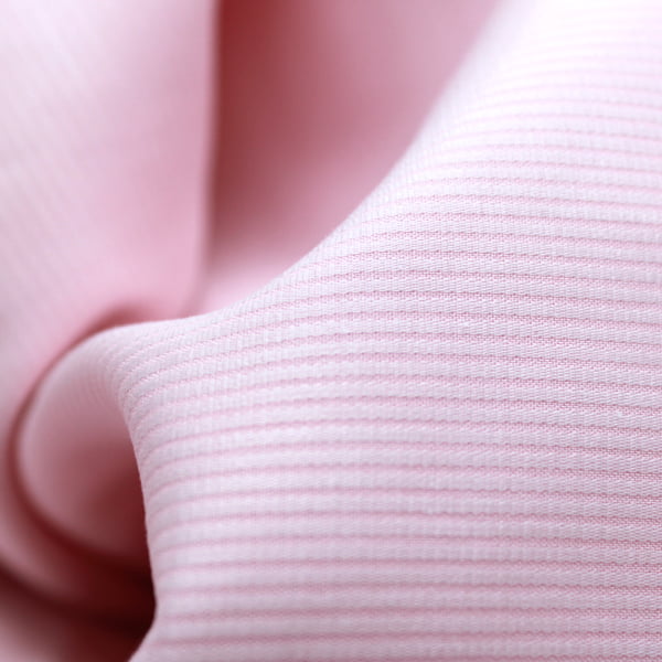 Tecido Camisaria Tricoline Fio 50 - Tinis 02 - Maquinetado - Rosa - 100% Algodão - Milfios Tecidos