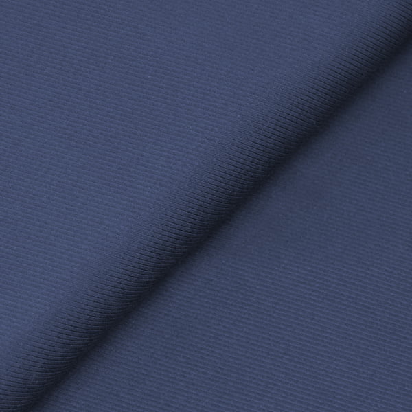 Tecido Camisaria Tricoline Fio 50 - Selkis 09 - Maquinetado - Azul Marinho - 100% Algodão - Milfios Tecidos