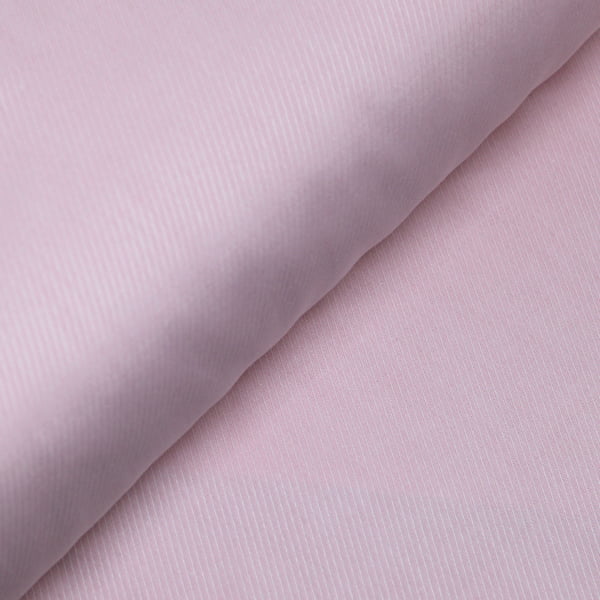 Tecido Camisaria Tricoline Fio 50 - Selkis 02 - Maquinetado - Rosa - 100% Algodão - Milfios Tecidos