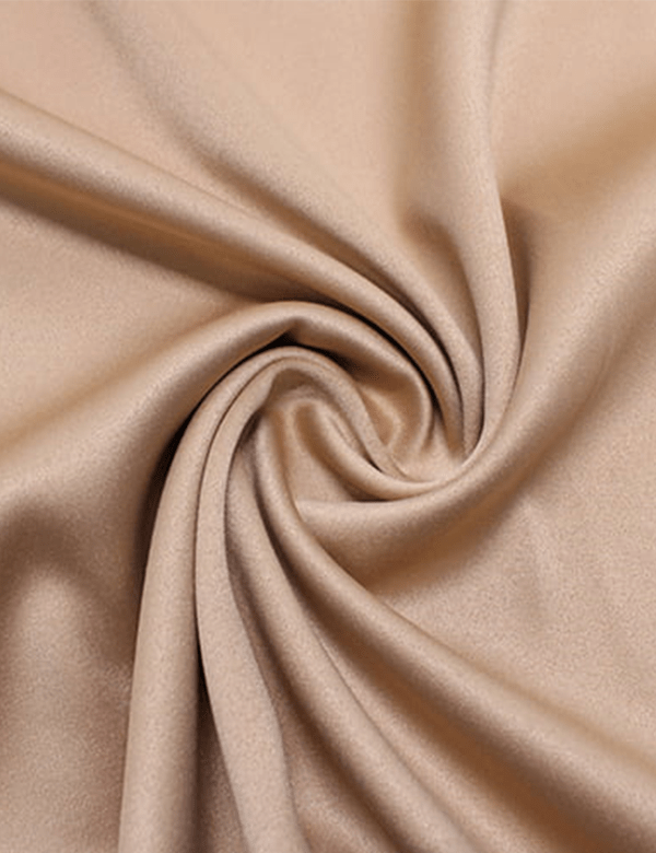 Tecido Prada Gabardine com Elastano Bege, cor lisa – MILFIOS Tecidos