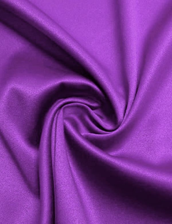 Tecido Prada Gabardine com Elastano Roxo, cor lisa – MILFIOS Tecidos