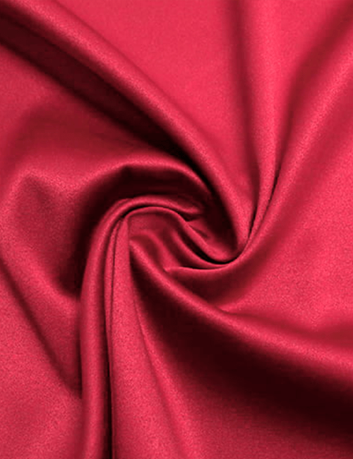 Tecido Prada Gabardine com Elastano Vermelho, cor lisa – MILFIOS Tecidos
