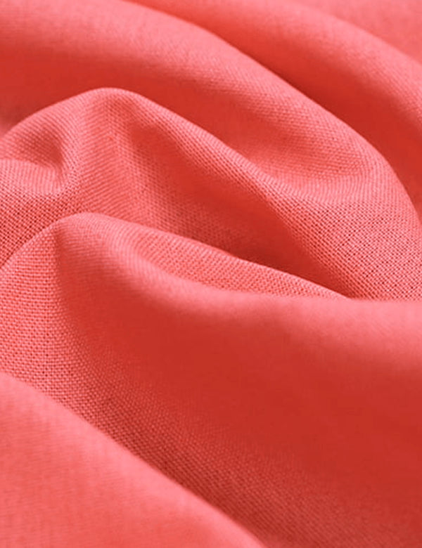 Detalhe do Tecido Linho Com Viscose Liso Premium - Formoso - 55% Linho 45% Viscose - Largura 1,35m - MILFIOS Tecidos