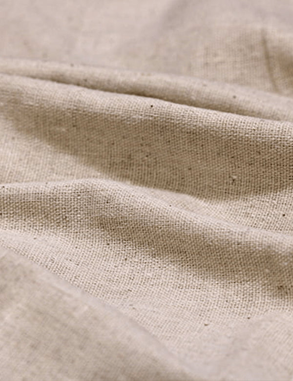 Tecido liso de linho com viscose Tom Cru Natural — MILFIOS Tecidos