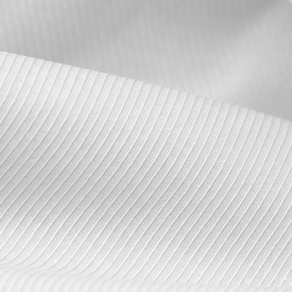 Tecido Camisaria Tricoline Fio 50 - Selkis 01 - Maquinetado - Branco - 100% Algodão - Milfios Tecidos