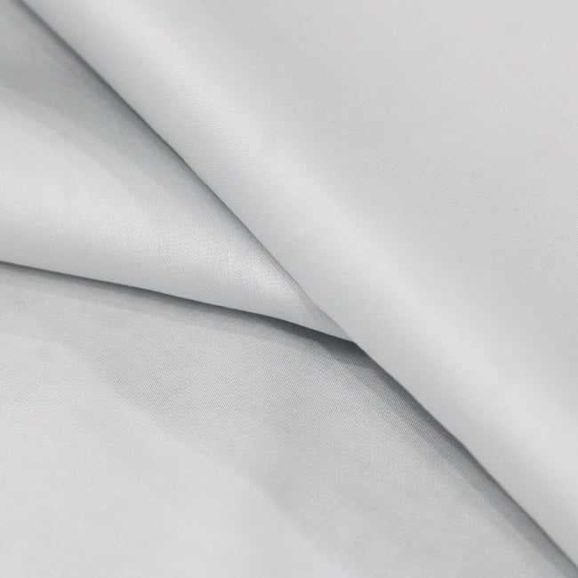 Tecido Camisaria Tricoline Fio 80 - New Luxor 23 Cinza Clássico Acetinado - 100% Algodão Egípcio - Milfios Tecidos