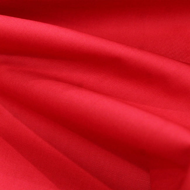 Tecido Camisaria Tricoline Fio 60 - Cairo 04 - Vermelho - 100% Algodão - Milfios Tecidos
