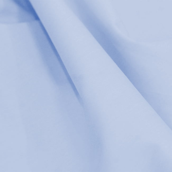 Tecido Camisaria Tricoline Fio 60 - Cairo 09 - Azul Claro - 100% Algodão   - Milfios Tecidos