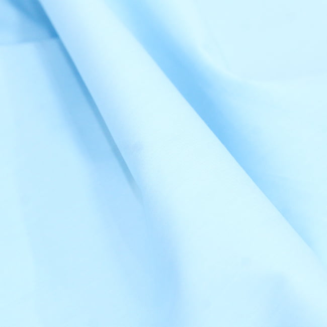 Tecido Camisaria Tricoline Fio 60 - Cairo 12 - Azul suave - 100% Algodão   - Milfios Tecidos