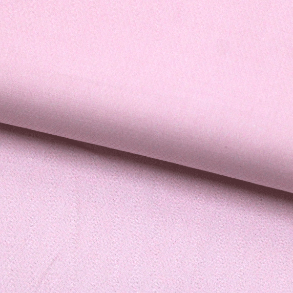 Tecido Camisaria Tricoline Fio 50 - Verona 03 - Rosa - Maquinetado - 100% Algodão - Milfios Tecidos
