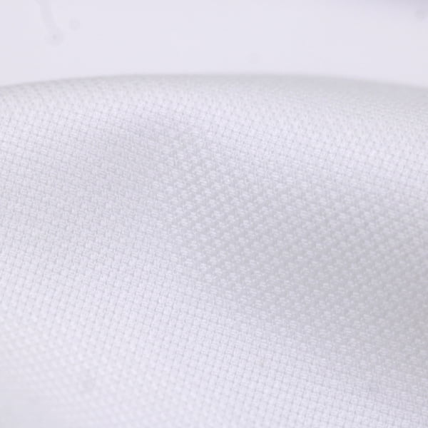 Tecido Camisaria Tricoline Fio 80 - Málaga - Branco - Maquinetado - 100% Algodão - Milfios Tecidos