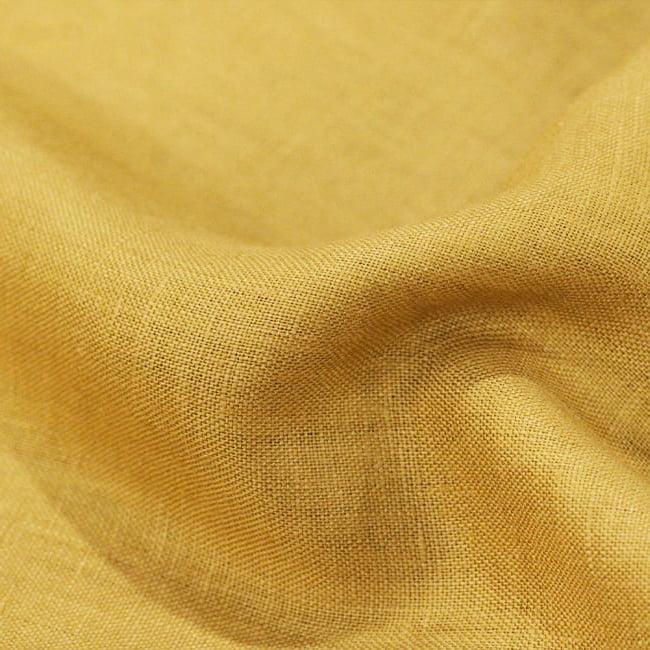 Tecido Linho Puro 44 - Khaki - 100% Linho 190g - Milfios Tecidos