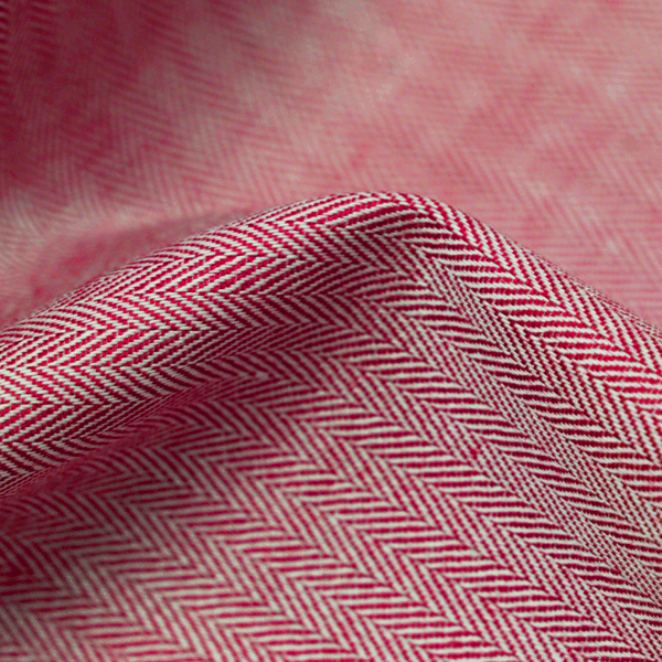 Tecido Camisaria Tricoline Fio 50 - Bolonha 08 - Vermelho - 100% Algodão - Milfios Tecidos