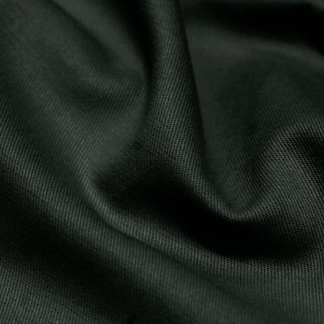 Tecido Sarjado Cotton Satin Liso - Chumbo - 98% Algodão 2% Elastano - Milfios Tecidos