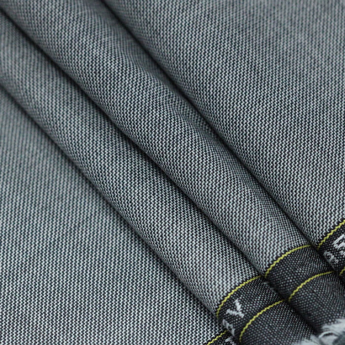 Tecido Alfaiataria Lã fria Classic Paramount 14 Cinza - Twill Leve - Milfios Tecidos