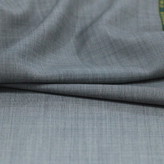 Tecido Alfaiataria Lã fria super 120 Paramount 19 Cinza - Twill Premium - Milfios Tecidos