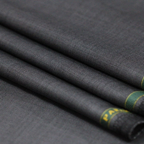 Tecido Alfaiataria Lã fria super 120 Paramount 22 Cinza Médio - Twill Premium - Milfios Tecidos