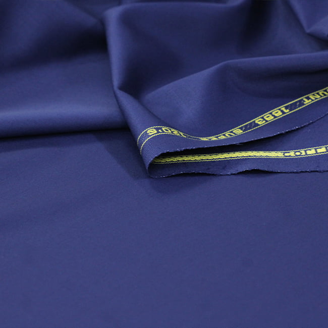 Tecido Alfaiataria Lã fria super 120 Paramount 26 Azul Marinho - Gabardine Premium - Milfios Tecidos
