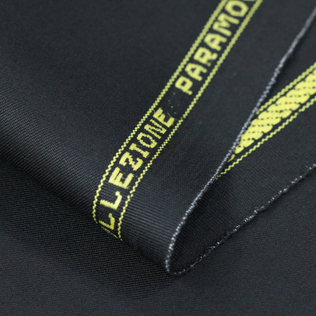 Tecido Alfaiataria Lã fria super 120 Paramount 27 Preto - Gabardine Premium - Milfios Tecidos