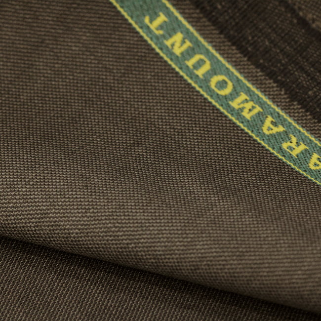 Tecido Alfaiataria Lã fria super 120 Paramount 29 Marrom - Twill Premium - Milfios Tecidos