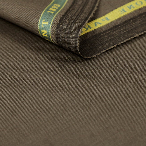 Tecido Alfaiataria Lã fria super 120 Paramount 29 Marrom - Twill Premium - Milfios Tecidos