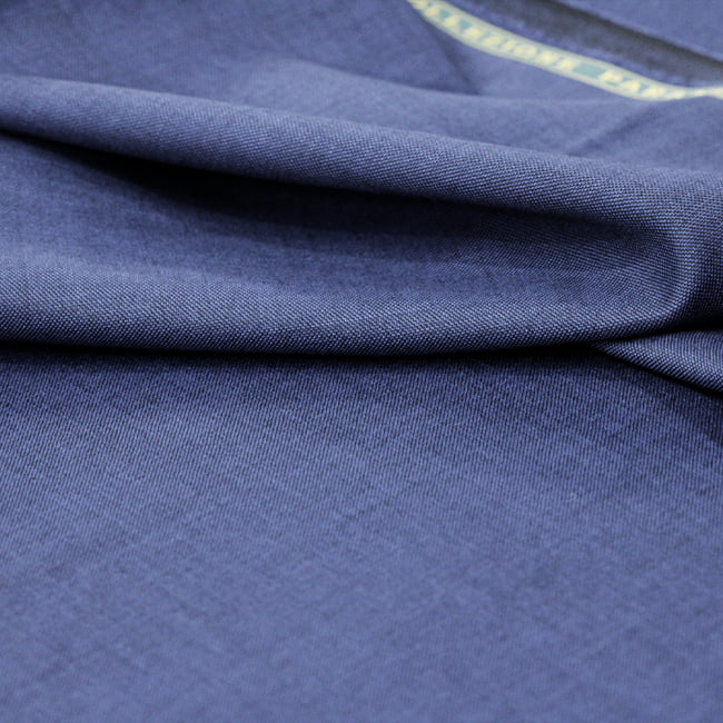 Tecido Alfaiataria Lã fria super 120 Paramount 30 Azul Marinho - Twill Premium - Milfios Tecidos