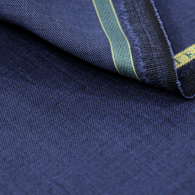 Tecido Alfaiataria Lã fria super 120 Paramount 30 Azul Marinho - Twill Premium - Milfios Tecidos