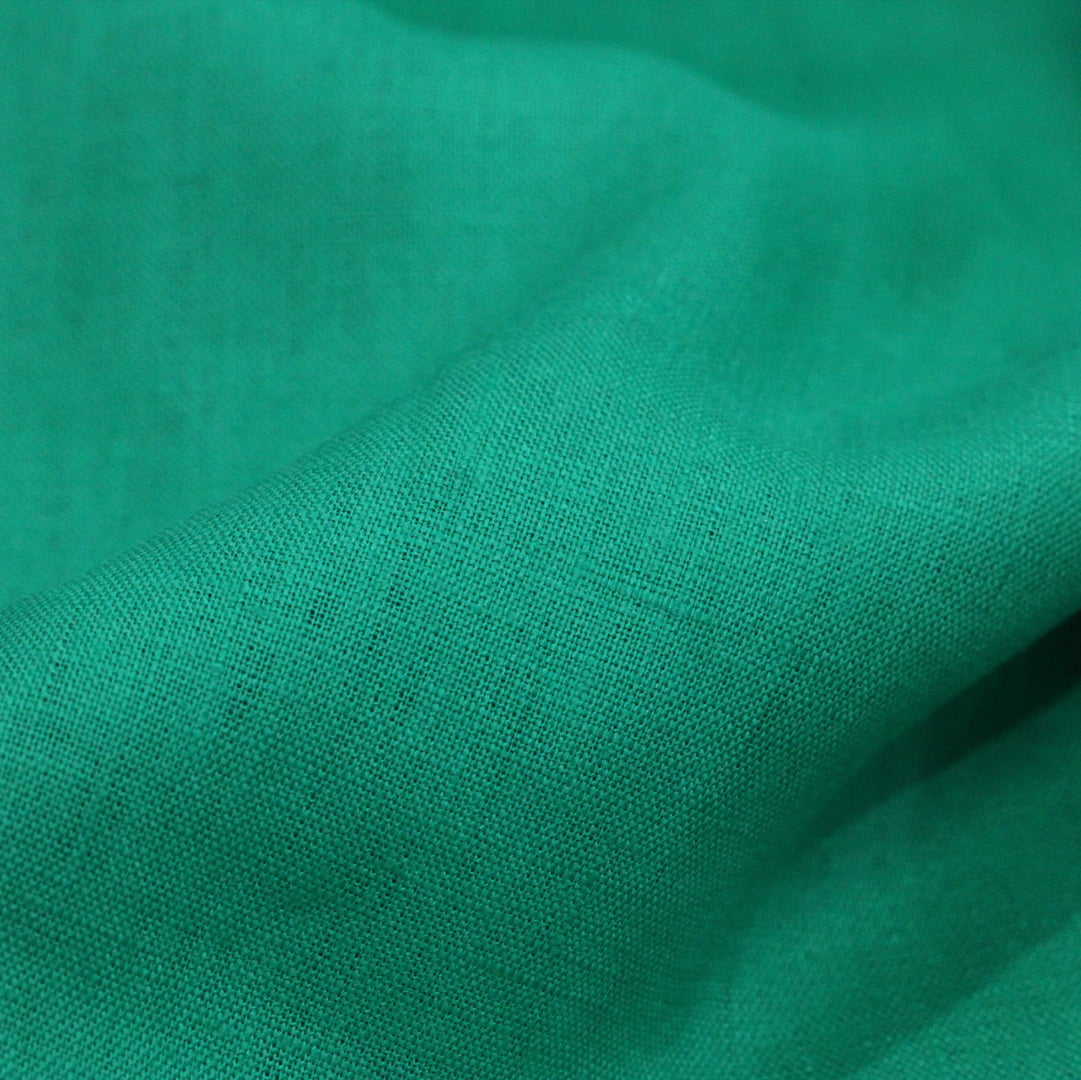 Tecido Linho Puro 50 - Green Vita - 100% Linho - Milfios Tecidos