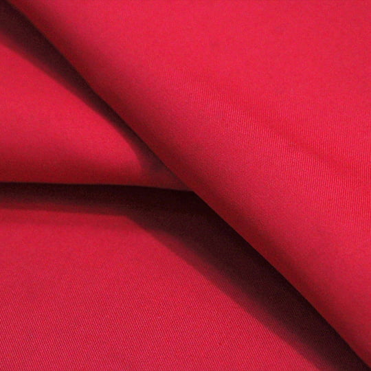 Tecido Camisaria Tricoline Fio 80 - New Luxor 28 Vermelho Acetinado - 100% Algodão Egípcio - Milfios Tecidos