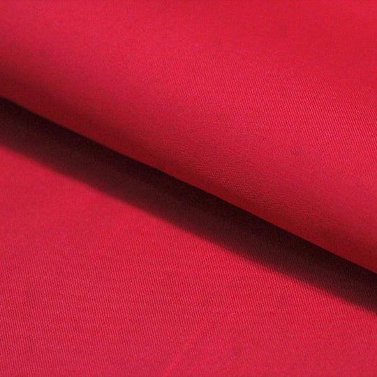 Tecido Camisaria Tricoline Fio 80 - New Luxor 28 Vermelho Acetinado - 100% Algodão Egípcio - Milfios Tecidos