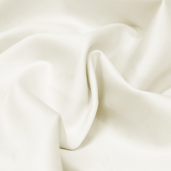 Tecido Camisaria Tricoline Fio 80 - New Luxor 32 Off White Acetinado - 100% Algodão Egípcio - Milfios Tecidos