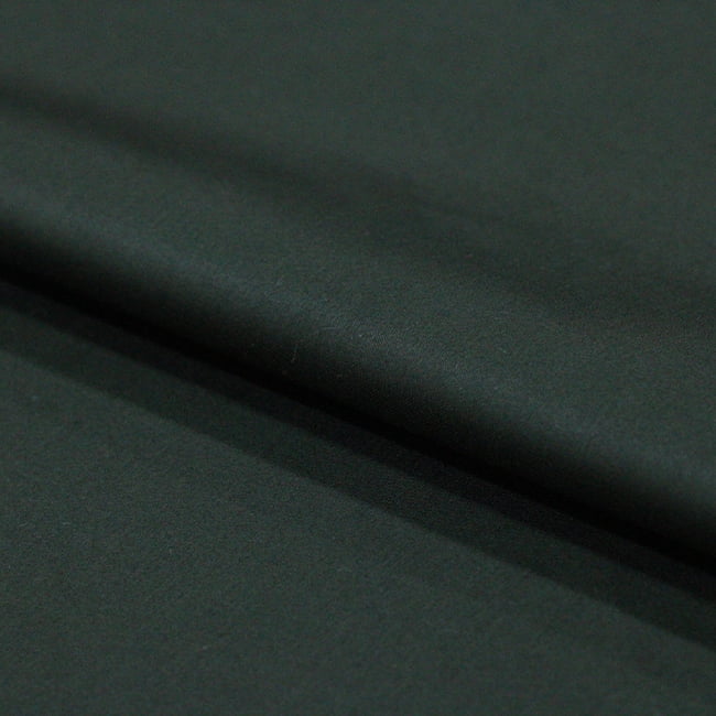 Tecido Camisaria Tricoline Fio 80 - New Luxor 38 Verde Profundo Acetinado - 100% Algodão Egípcio - Milfios Tecidos