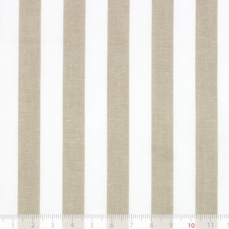 Tecido Camisaria Tricoline Fio 40 - Fio Tinto Listra GG - Fendi - 100% Algodão - Milfios Tecidos