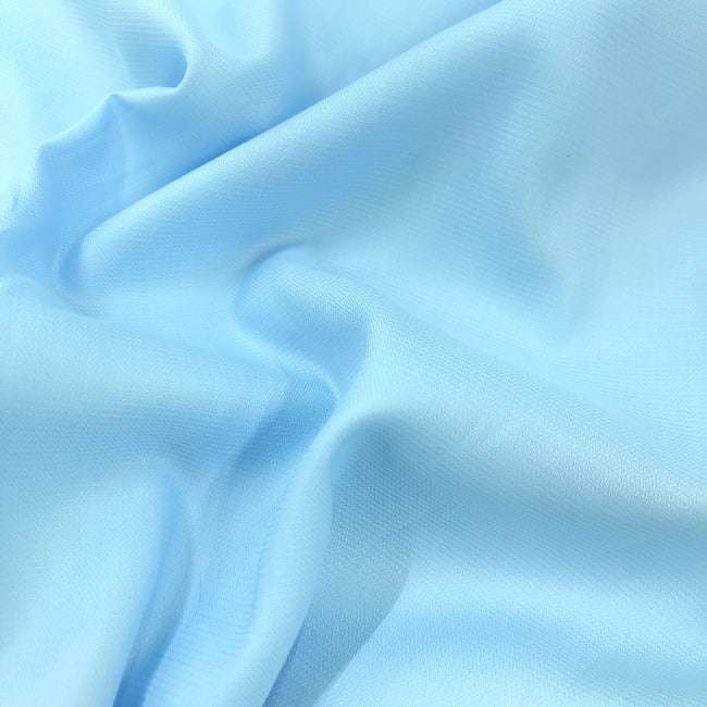 Tecido Camisaria Tricoline Fio 50 - Nápoles - Maquinetado - Azul Claro - 100% Algodão - Milfios Tecidos