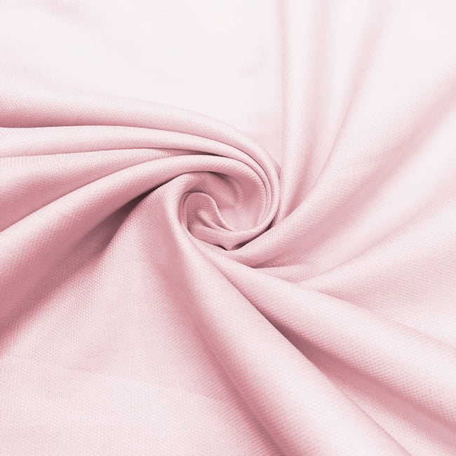 Tecido Camisaria Tricoline Fio 50 - Nápoles - Maquinetado - Rosa Claro - 100% Algodão - Milfios Tecidos