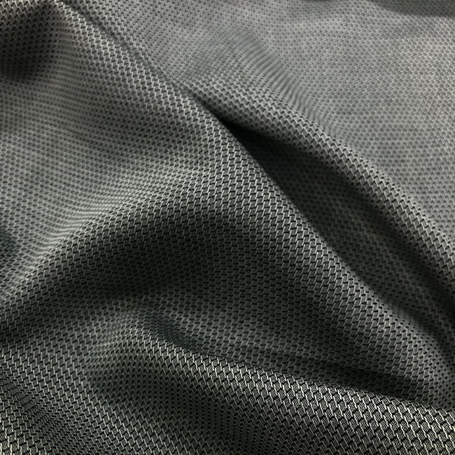 Tecido Camisaria Tricoline Fio 60 - Alexandria 288 Maquinetado - Cinza - 100% Algodão - Milfios Tecidos